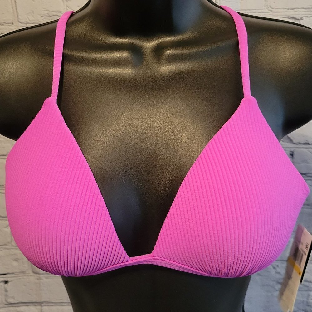 Salt + Cove Juniors' Molded-Cup Triangle Bikini Top